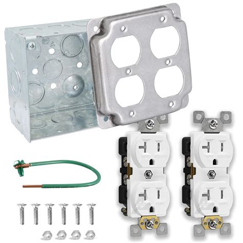 4x4 electrical box single outlet cover|4x4 single outlet cover plate.